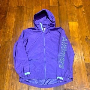 Alltimers purple windbreaker.  Size XL